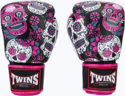 Twins Special Mănuși de box Twins Special Fancy FBGVL3-53 Skull pink/black