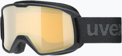 uvex Ochelari de schi UVEX Elemnt FM black matt/mirror green clear lasergold lite