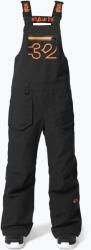 ThirtyTwo Pantaloni de snowboard pentru copii ThirtyTwo Youth Basement Bib black/orange