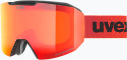 uvex Ochelari de schi UVEX Evidnt Attract + case black matt/mirror red orange clear