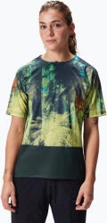 Endura Tricou de ciclism pentru femei Endura Tropical Print Ltd ghillie green