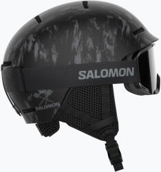Salomon Детска ски каска Salomon Player Combo + очила XV Jr black&tie/black silver
