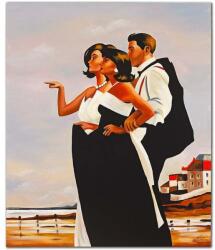 Inne reproducere pictată în ulei Jack Vettriano, The Missing Man II 99KK-DEU4TI_MLC (172241)