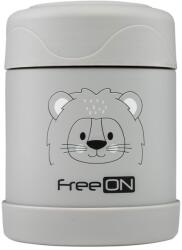 FreeOn - Termos pentru mâncare 350 ml Lion Gray (3830084380746)