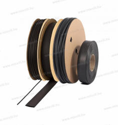 OMU system TZS1005100 tekercses zsugorcső 2: 1 D: 10/5mm, 100m tekercs, fekete