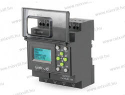 OMU System OMU PLC G8DDT10 GENIE-NX PLC kijelzővel 6 digitális és 2 analóg bemenet, 4 SPNO relé kimenet 12-24VD