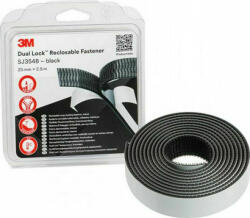3М Science Applied to Life 3M Dual Lock SJ3540 черно велкро, 25 мм x 2.5 м, гумено лепило (SJ354B25ST)