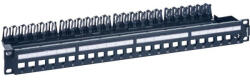 Legrand Patch panel - 1U-19" (modulok nélkül) 24db x RJ45 port fogadására fém kábeltartóval LinkeoC (632850) - bbmarket