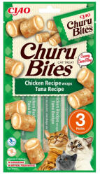Inaba Foods Recompense pentru pisici Churu Bites cu pui ton 3 buc x 10 gr