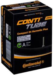 Continental Compact24 Hermetic Plus 24x1, 25-1, 75 (32/47-507/544) belső gumi, AV40 (40 mm hosszú szeleppel, autós), 235g