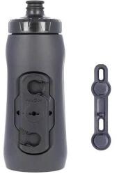 Merida Swivel-Fidlock műanyag kulacs tartó adapterrel és vázkonzollal, csavaros, 620 ml, fekete