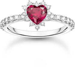 Thomas Sabo romantikus szív női gyűrű - TR2484-013-10-60 (TR2484-013-10-60)