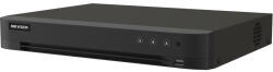 Hikvision iDS-7204HTHI-M1/XT/4A+4/1ALM 4 csatornás AcuSense THD DVR, 8MP@12fps, 5MP@20fps, 4MP@25fps, +4x8 MP IP, koax audio, riasztás I/O (iDS-7204HTHI-M1-XT-4A-4-1ALM)