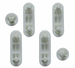 SAPHO Aqualine Tartalék műanyag ütköző MDF/fa WC ülőkéhez ND1705-02 (ND1705-02)