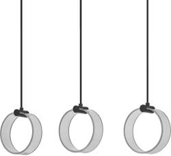 OSRAM Decor Circle beltéri mennyezeti/függesztett lámpatest fekete színben, 1300lm, 20W teljesítmény, IP20, 5 év garanciával, 3000K/4200K/6500K, 220-240V ( 4058075838666 ) (4058075838666)