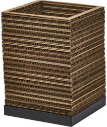 OSRAM Decor Cardboard Square Table beltéri asztali lámpatest barna színben, E27 foglalattal, IP20 védettséggel, 5 év garanciával, 220-240V ( 4058075837423 ) (4058075837423)