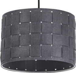 OSRAM Decor Felt Weaving beltéri mennyezeti/függesztett lámpatest sötétszürke színben, E27 foglalattal, IP20 védettséggel, 5 év garanciával, 220-240V ( 4058075839021 ) (4058075839021)