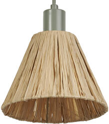 OSRAM Decor Raffia beltéri mennyezeti/függesztett lámpatest barna/zöld színben, E27 foglalattal, IP20 védettséggel, 5 év garanciával, 220-240V ( 4058075838154 ) (4058075838154)