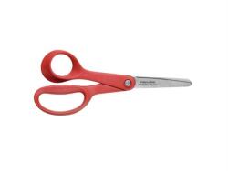 Fiskars Olló, iskolai, 13 cm, balkezes, FISKARS "First", piros (IF9993)