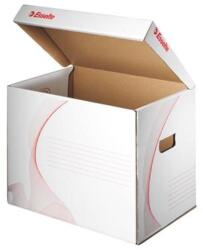Esselte Archiválókonténer, karton, felfelé nyíló, ESSELTE "Standard", fehér (E128911) - tintasziget