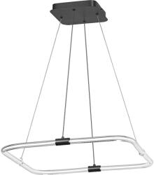 OSRAM Decor Tetragon beltéri mennyezeti/függesztett lámpatest sötétszürke színben, 2000lm, 18W teljesítmény, 25000h élettartammal, IP20, 3 év garanciával, 3000K, 220-240V ( 4058075842182 ) (4058075842182)