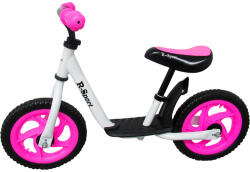R-Sport Futóbicikli, lábbal hajtható bicikli - fehér-rózsaszín (BIKE-R5-WHITE-PINK)