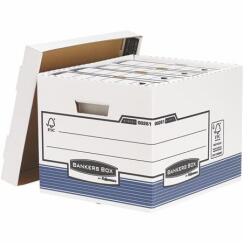 Fellowes Archiválókonténer, karton, standard, "BANKERS BOX® SYSTEM by FELLOWES®", kék (IFW00261) - tintasziget