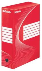 Esselte Archiválódoboz, A4, 100 mm, karton, ESSELTE "Boxycolor", piros (E128422) - tintasziget