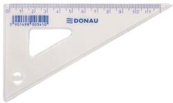 DONAU Háromszög vonalzó, műanyag, 60°, 12 cm, DONAU (D7031) - tintasziget