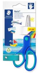 STAEDTLER Olló, iskolai, 14 cm, balkezes, STAEDTLER "Noris 965", kék (TS96514LNBK)