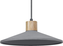 OSRAM Decor Concrete beltéri mennyezeti/függesztett lámpatest sötétszürke/fadekor színben, E27 foglalattal, IP20 védettséggel, 5 év garanciával, 220-240V ( 4058075838321 ) (4058075838321)