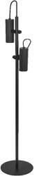 OSRAM Decor Drums beltéri álló lámpatest fekete színben, GU10 foglalattal, IP20 védettséggel, 5 év garanciával, 220-240V ( 4058075838567 ) (4058075838567)