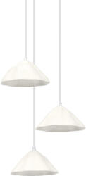OSRAM Decor Lotus Leaf beltéri mennyezeti/függesztett lámpatest fehér színben, 3db E14 foglalattal, IP20 védettséggel, 3 év garanciával, 220-240V ( 4058075837645 ) (4058075837645)