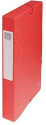 Exacompta Gumis mappa, karton, A4, 40 mm, EXACOMPTA, piros (50405E) - kellekanyagonline