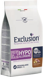 Exclusion Veterinary Diet Hypoallergenic Rabbit & Potato Medium /Large gyógytáp kutyának 12kg - pegazusallatpatika