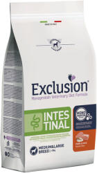 Exclusion Veterinary Diet Intestinal Pork & Rice Medium /Large gyógytáp kutyának 12kg - pegazusallatpatika