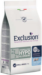 Exclusion Veterinary Diet Hydrolyzed Hypoallergenic Fish & Corn Starch Small gyógytáp kutyának 2kg - pegazusallatpatika