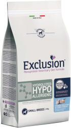 Exclusion Veterinary Diet Hydrolyzed Hypoallergenic Fish & Corn Starch Small gyógytáp kutyának 2kg