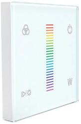 ELMARK Panoul de comandă variator RF Touch alb 1 canal RGB cu încărcare USB, 99TOUCHUSB4 (99TOUCHUSB4)