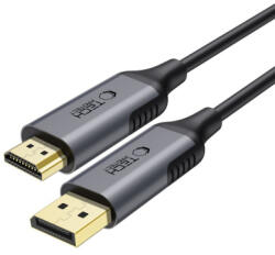 Tech-Protect Ultraboost kábel DisplayPort / HDMI 2.0 4K 2m, fekete