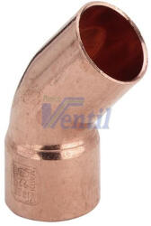 Everline Vörösréz ív KB 18/45°