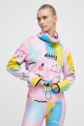 Eivy sportos pulóver Peg Cropped rózsaszín, mintás - rózsaszín L