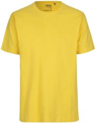 Neutral Férfi póló Classic organikus Fairtrade biopamutból - Sárga | S (NE-O60001-1000237129)