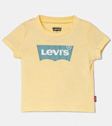 Levi's gyerek póló sárga, nyomott mintás - sárga 74