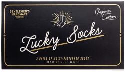 Gentlemen's Hardware zokni Lucky Socks 3 pár - fekete Univerzális méret