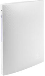 Exacompta Gyűrűs könyv, 4 gyűrű, 20 mm, A4, PP, címkével, EXACOMPTA, fehér (51185E) - fodicoaruhaz
