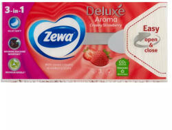 Zewa zsebkendő 90DB/CSG, 3r. , 40csg/karton creamy strawberry (7322540047011) - mamuth