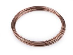 Fashion Színes dekordrót, ékszerdrót, Ø1, 8 mm, 3m, 310343, rézsárga