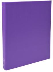 Exacompta Gyűrűs könyv, 4 gyűrű, 40 mm, A4, karton, EXACOMPTA, lila (51376E) - molnarpapir