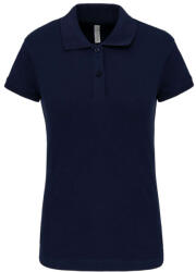 Kariban Női galléros sztreccs piké póló, Kariban KA240, Navy-2XL (ka240nv-2xl)